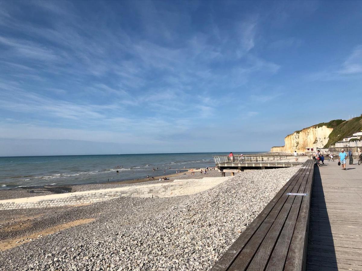 Joli Studio Meuble Proche De La Plage Veules-les-Roses Bagian luar foto