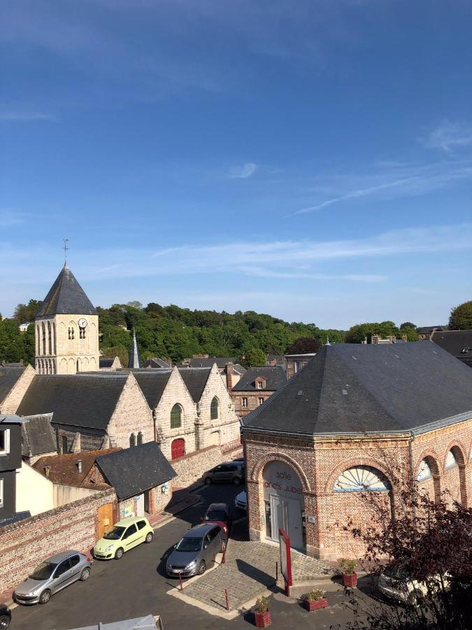 Joli Studio Meuble Proche De La Plage Veules-les-Roses Bagian luar foto